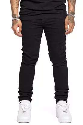 Valabasas MR.CLEAN 2.0 BLACK SKINNY JEAN (BLACK)