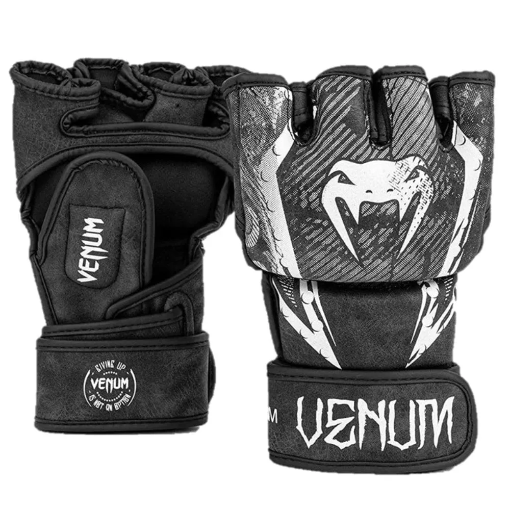 Venum GLDTR 4.0 MMA Gloves (Black/White)