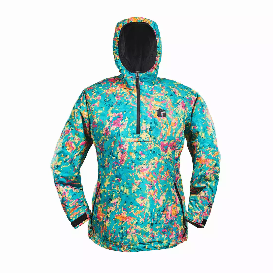 Waterproof 1/2 Zip Bog Hoodie | Women's - 7 Burst