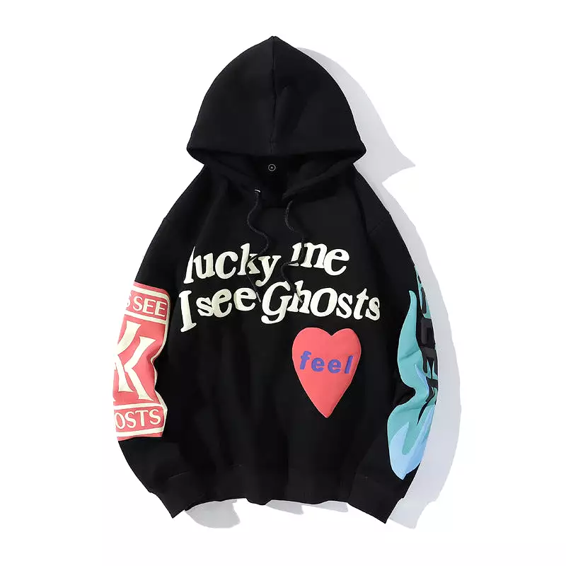 West Print Velvet Men Women Harajuku Fleece Hoodie Hip Hop Stranger Things Hooded Hoodie Pullover Sweatshirt