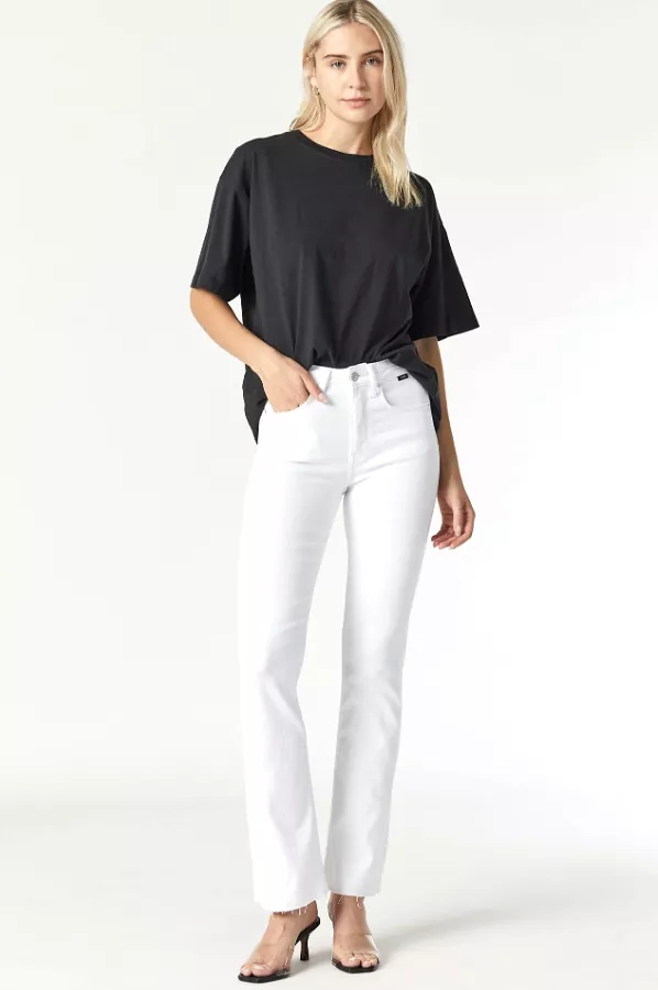 White La Blue Maria Flare Jeans