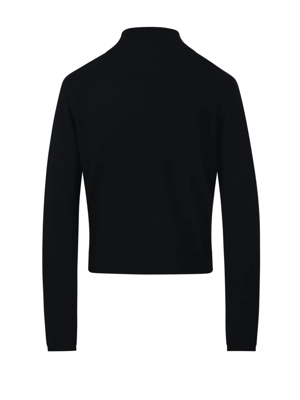 WOMAN ALLUDE BLACK CASHMERE SWEATER