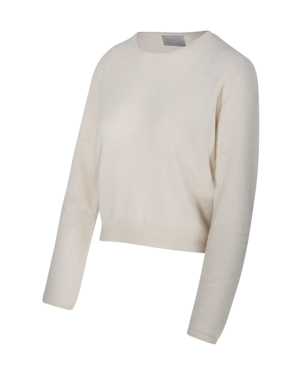 WOMAN ALLUDE WHITE CASHMERE SWEATER