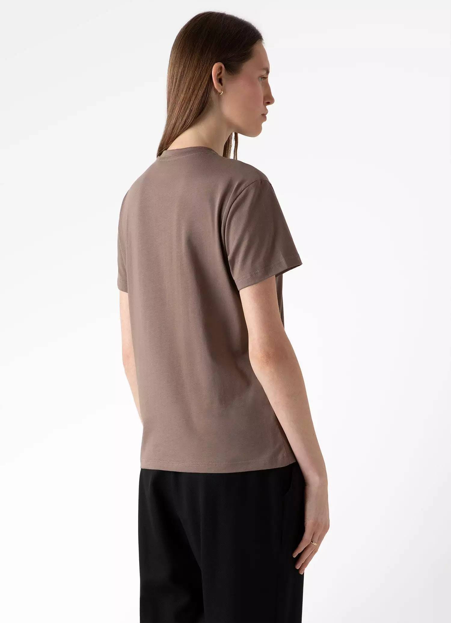 Women's Boy Fit T-shirt in Cedar