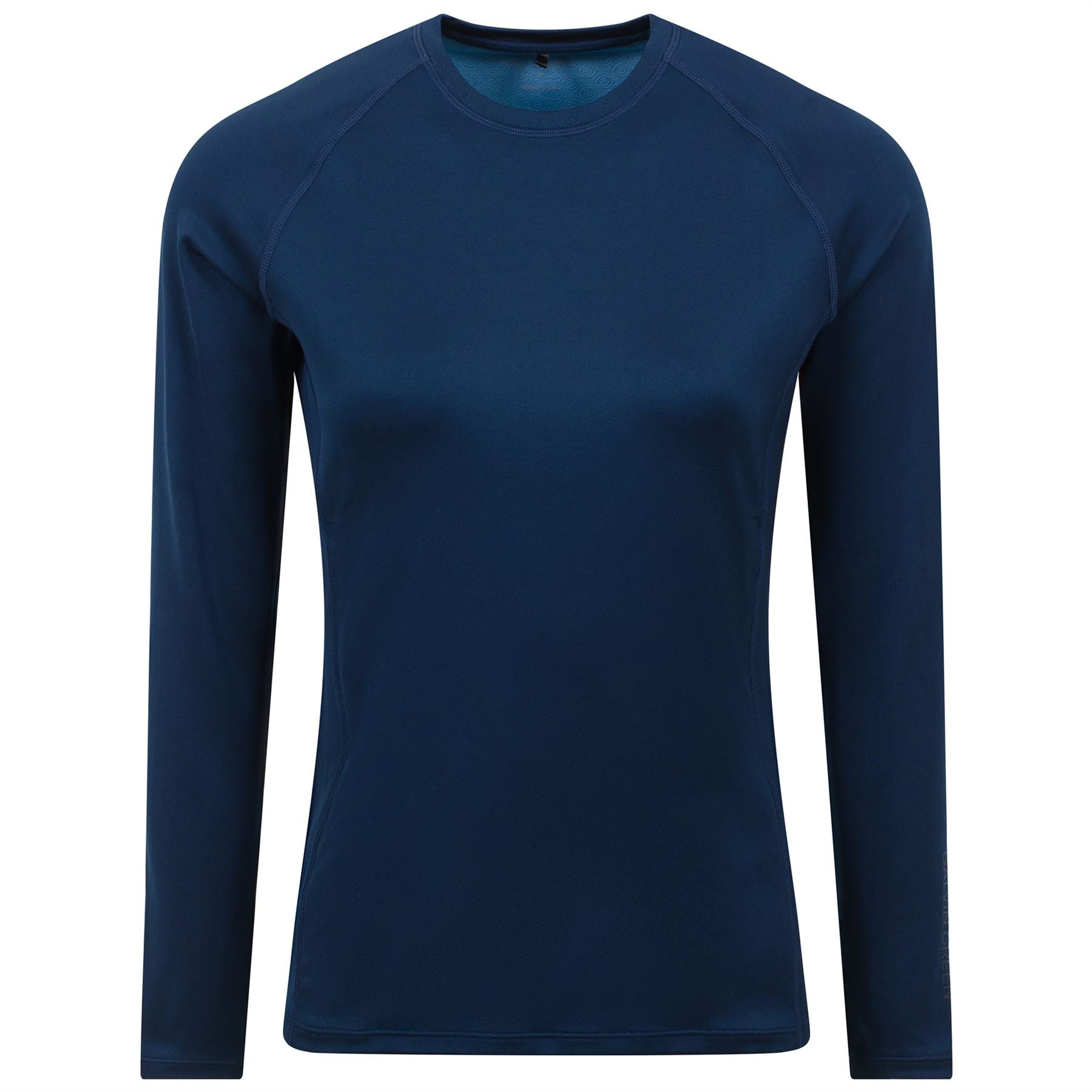 Womens Elaine Crew Neck Skintight Thermal Navy/Blue Bell - 2024