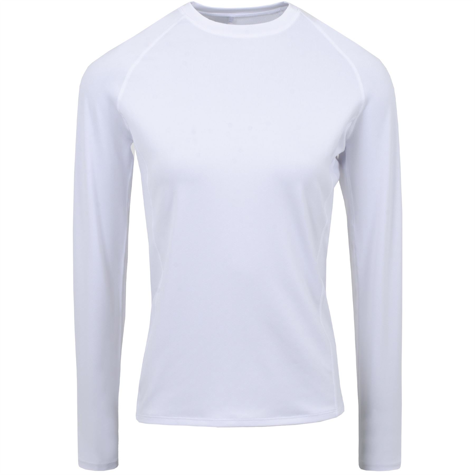 Womens Elaine Crew Neck Skintight Thermal White - 2024