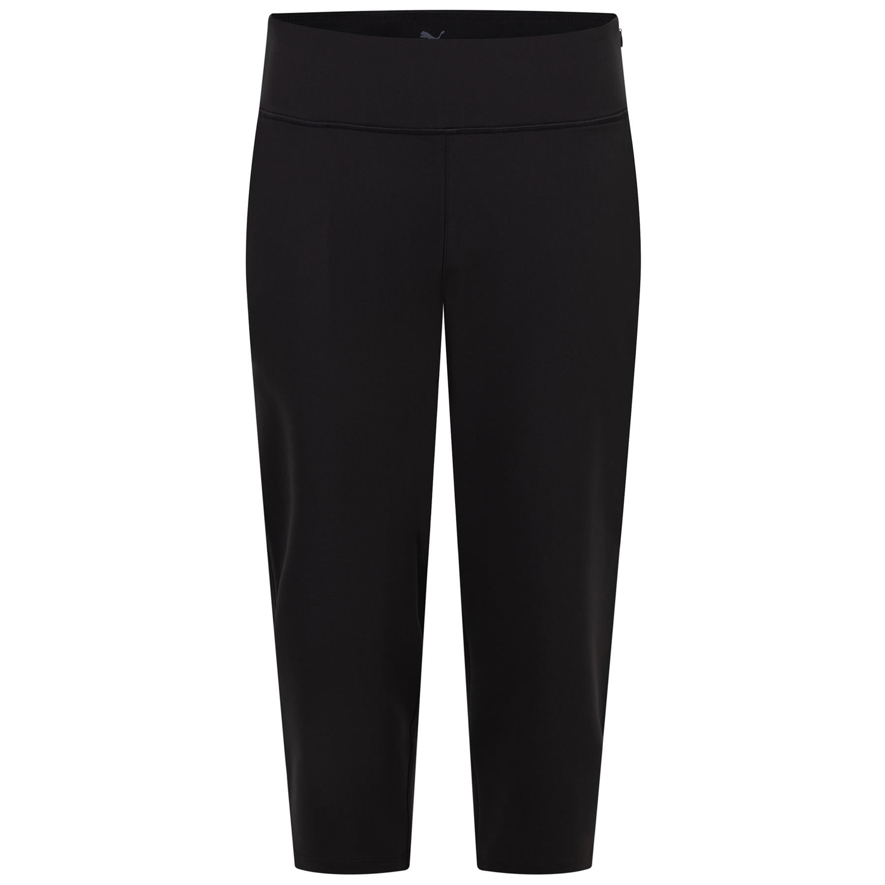 Womens Everyday Capri 3/4 Length Trousers Black - SS24