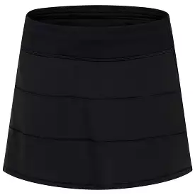 Womens Pace Rival Mid Rise 14 Inch Skirt Black - SS24