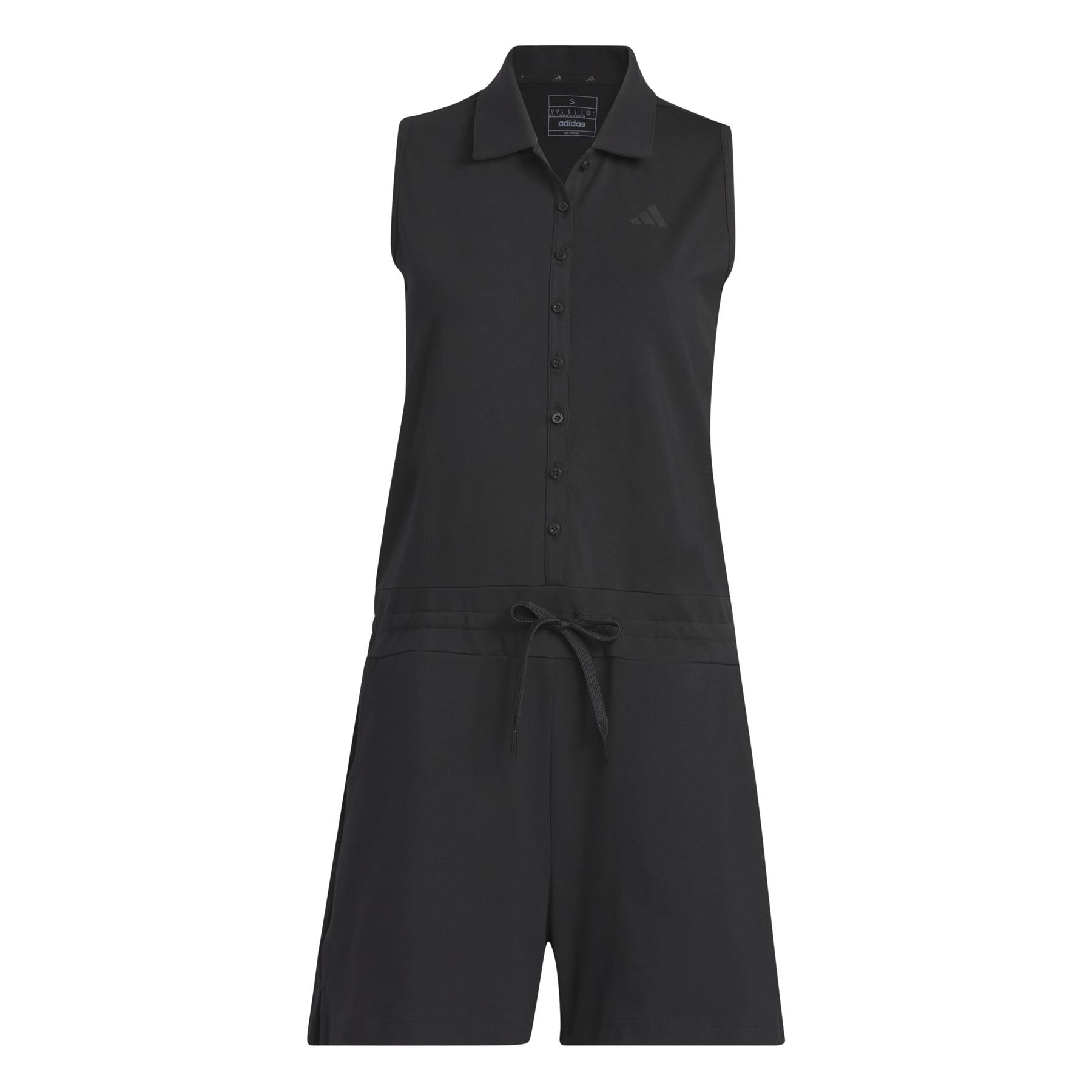 Womens SL Knit Romper Black - SU23