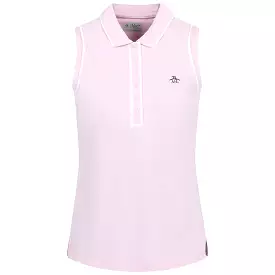 Womens Sleeveless Pique Veronica Polo Gelato Pink - SS24