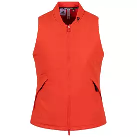 Womens Ultimate365 Tour Frostguard Gilet Bright Red - W23